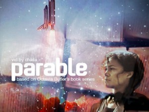Cover art for the fan video "Parable" by Chaila. Image by Emmiere.