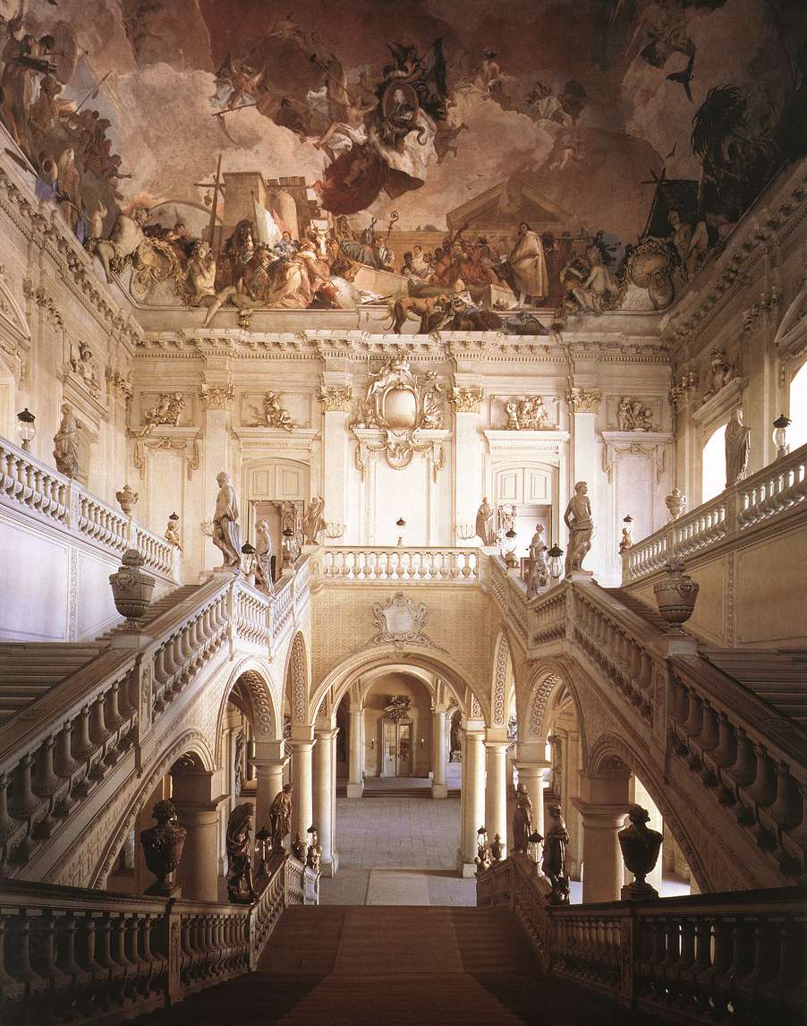 Fig. 2. Treppenhaus ceiling (Tiepolo, 1752-3).