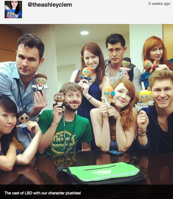 LBD Cast and Plushies