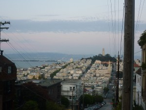 The view from Telegraph Hill in San Francisco. Photo: Christoph Radtke