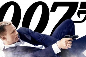 Daniel Craig as Bond in advertising for 2012's Skyfall</i..